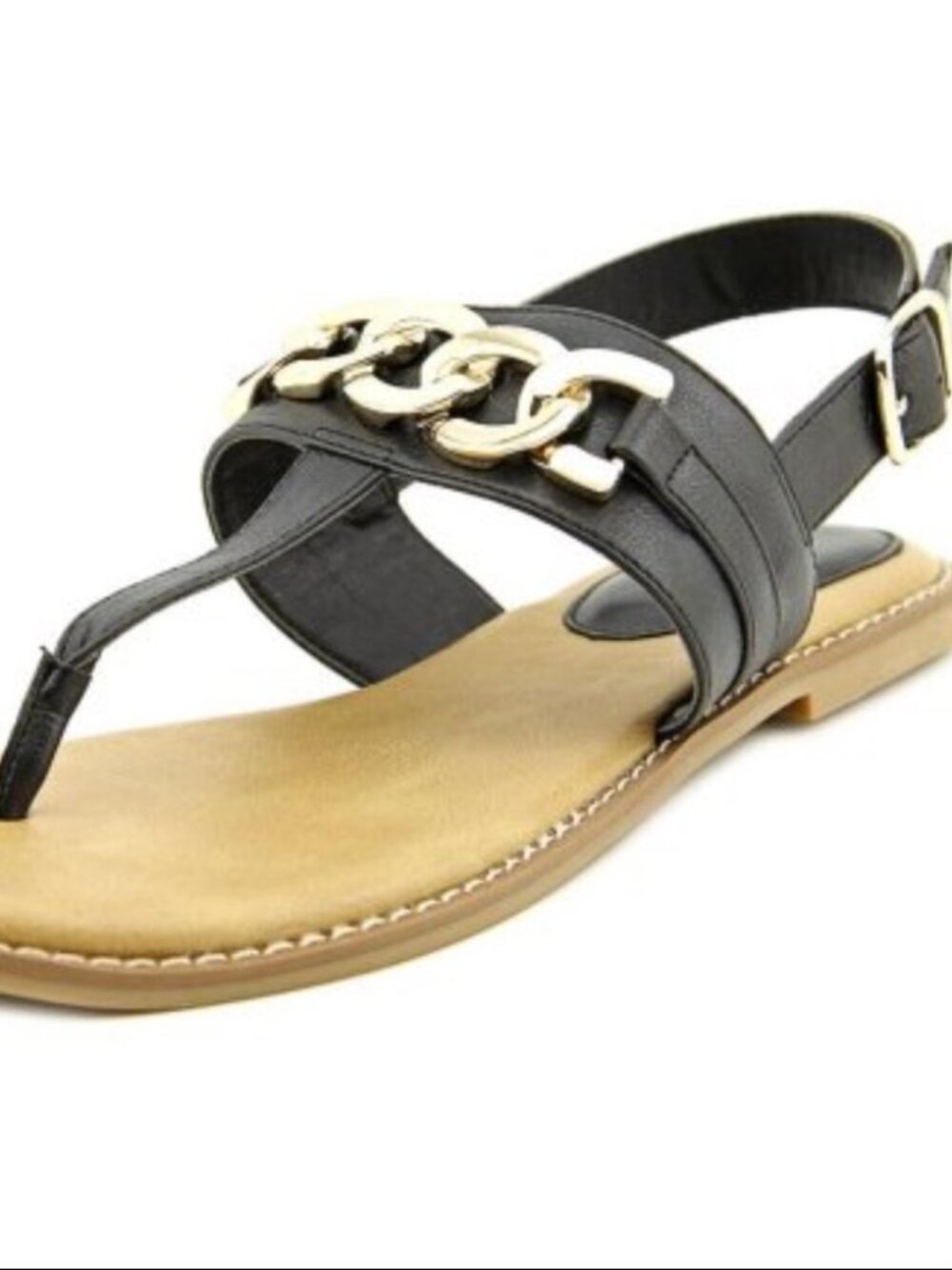 Eurosoft Clara Chainlink Strappy Sandals, Size 8